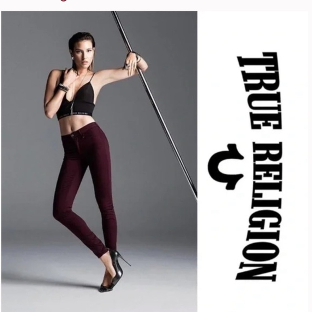 Joan Smalls x True Religion Skinny Jeans